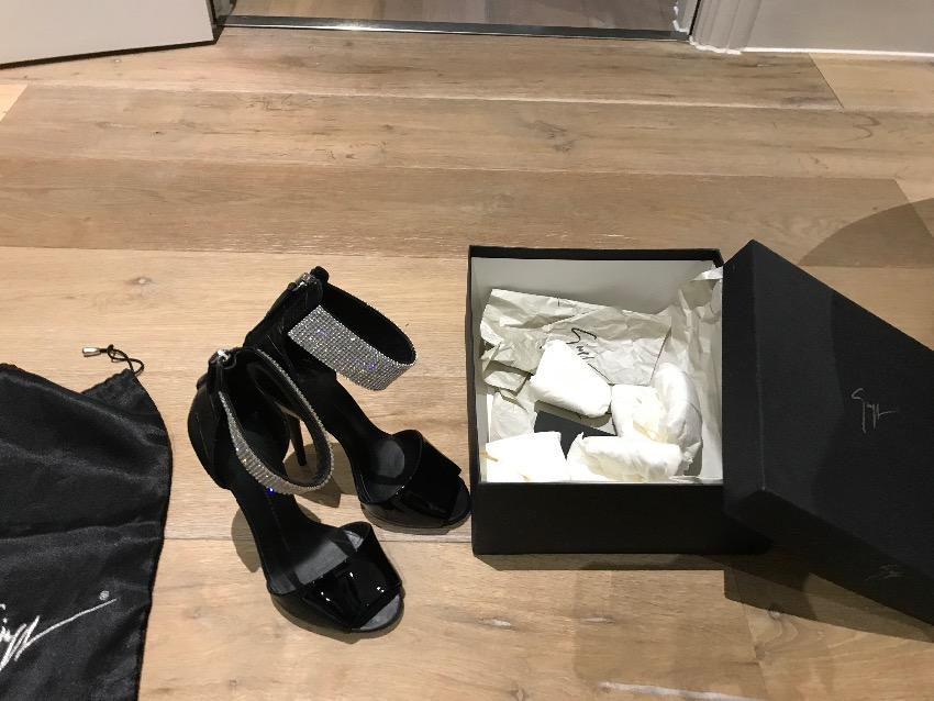 Giuseppe Zanotti Crystal Embellished Heels