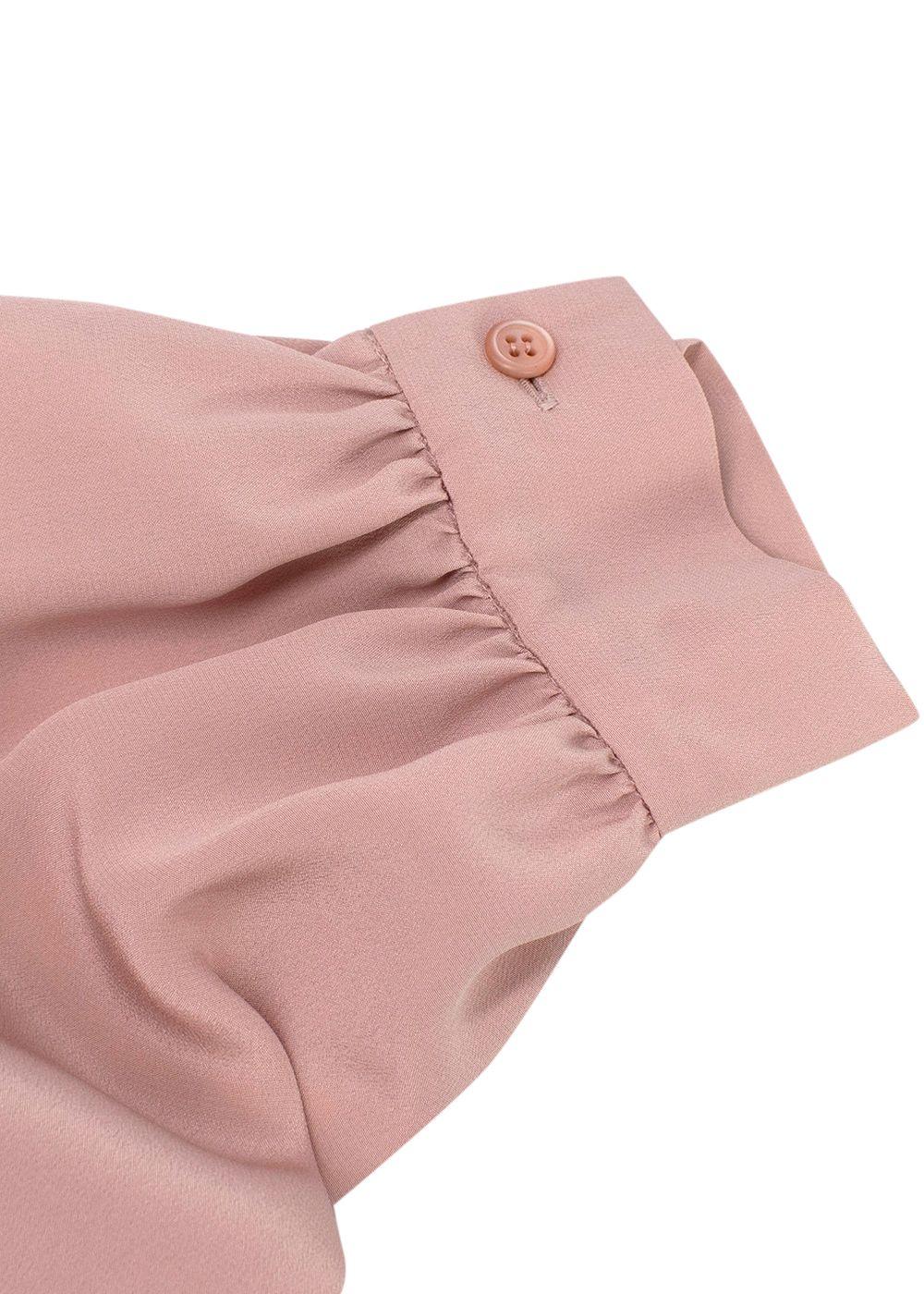 Miu Miu Blush Pink Crystal Embellished Silk Gown