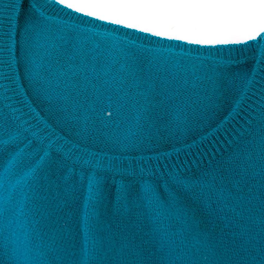 Marie Chantel girl's petrol blue jumper