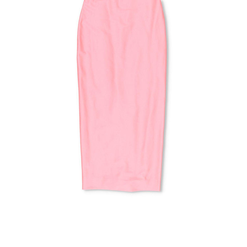 Alexander Wang Crystal Logo Maxi Dress in Stretch Athletic Blend