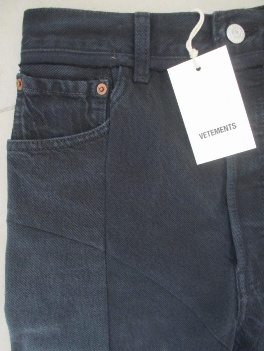 Vetements x Levis Black Jeans