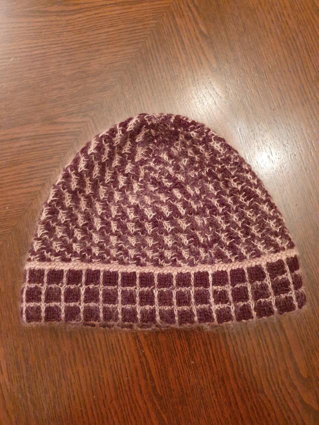 Louis Vuitton Mohair Blend Bordeaux Hat