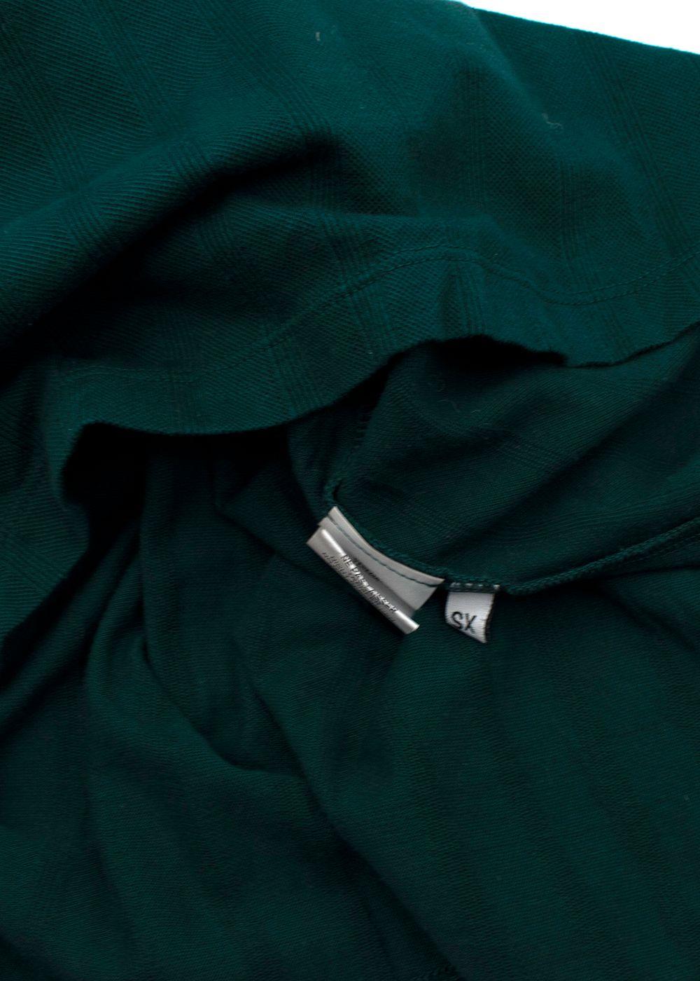 Teal Cotton Polo Shirt