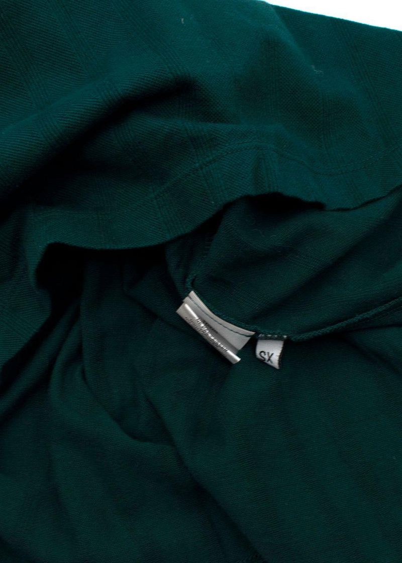 Teal Cotton Polo Shirt