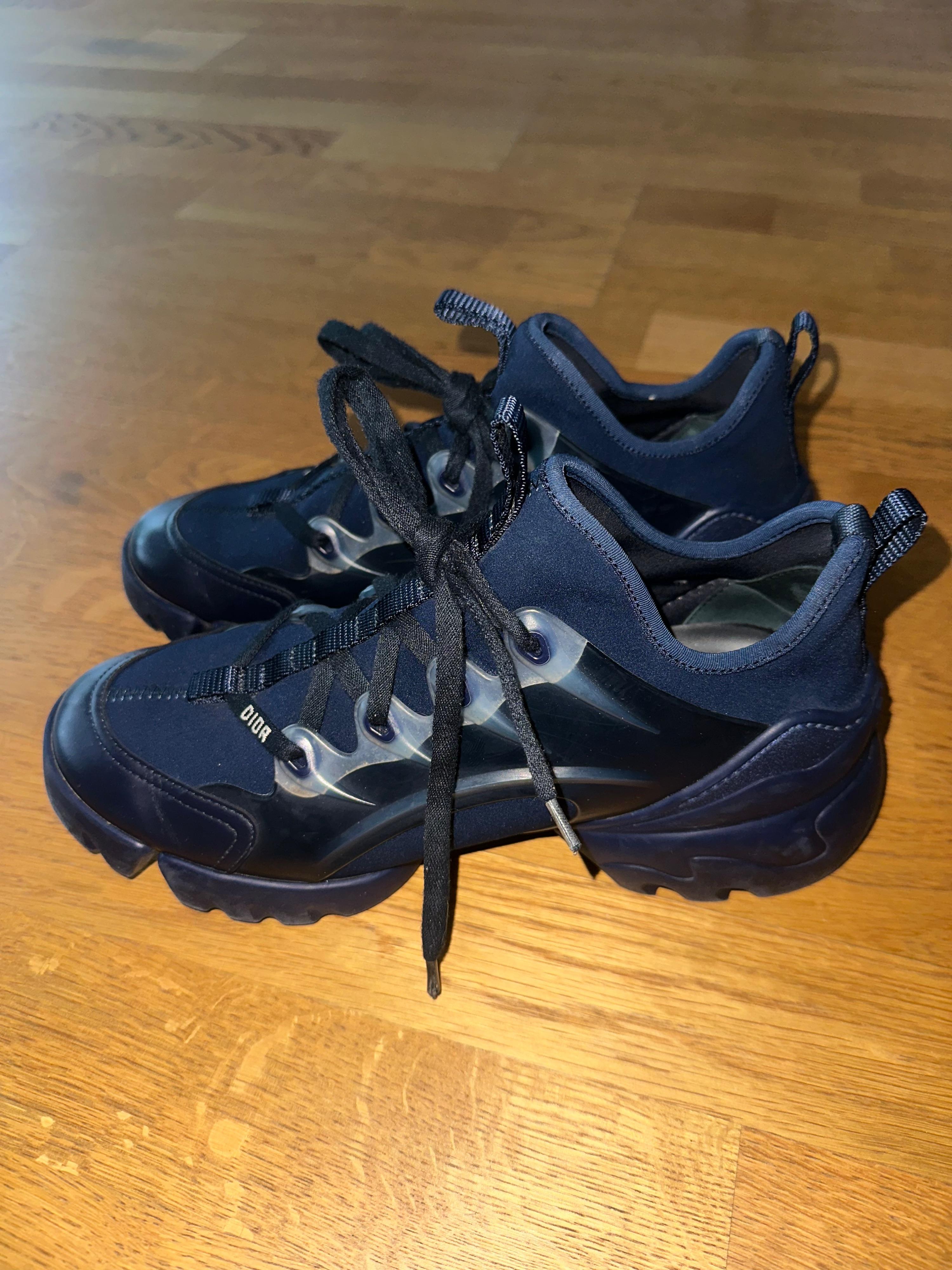 Dior Navy D-Connect Sneakers