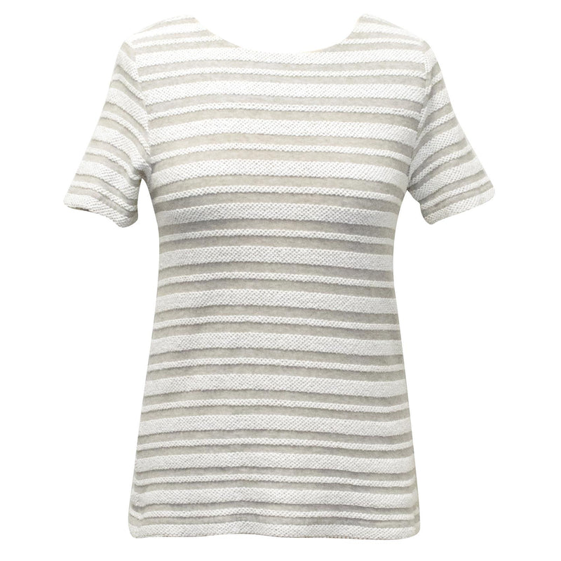 Reiss Grey striped t-shirt