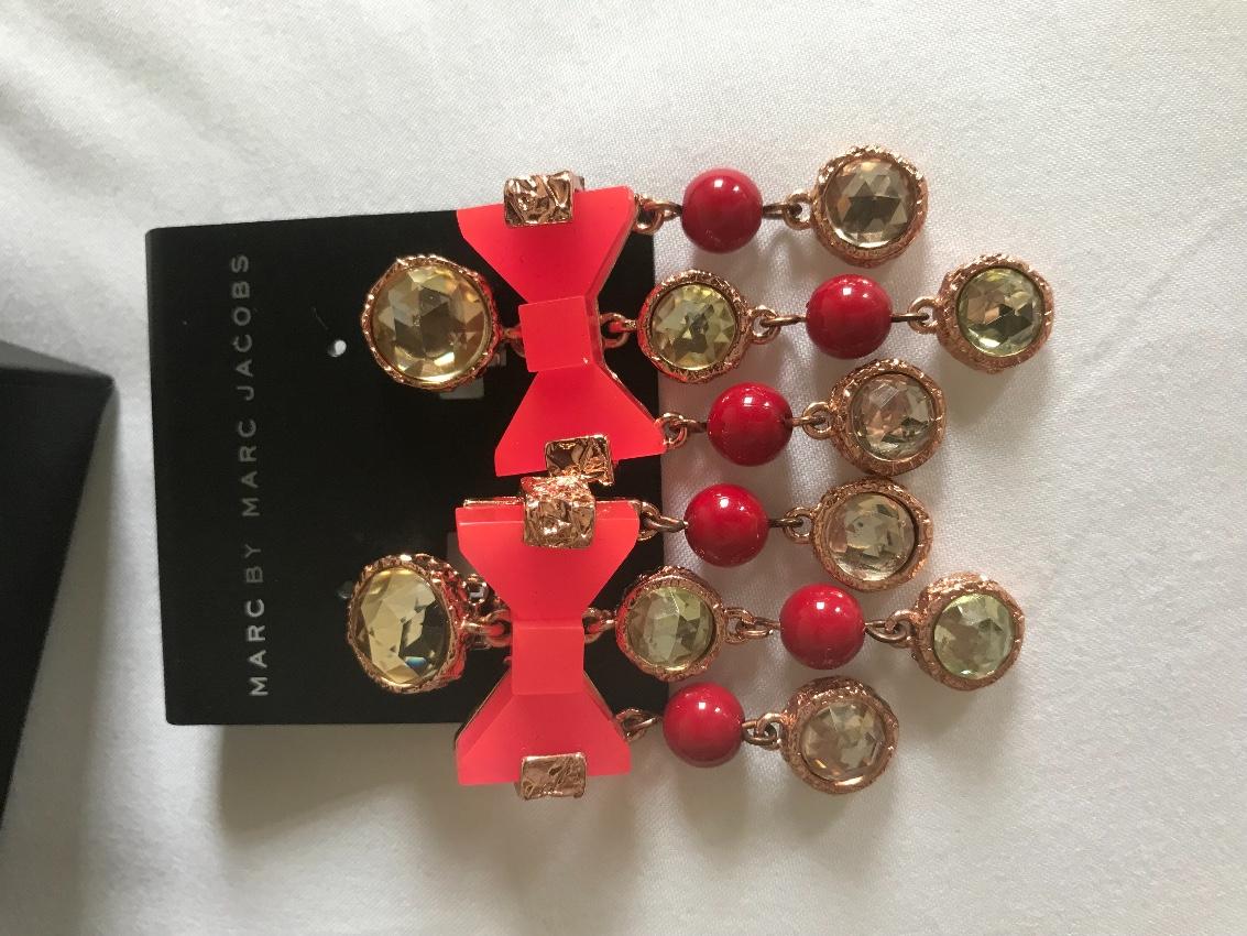 Marc Jacobs crystal earrings