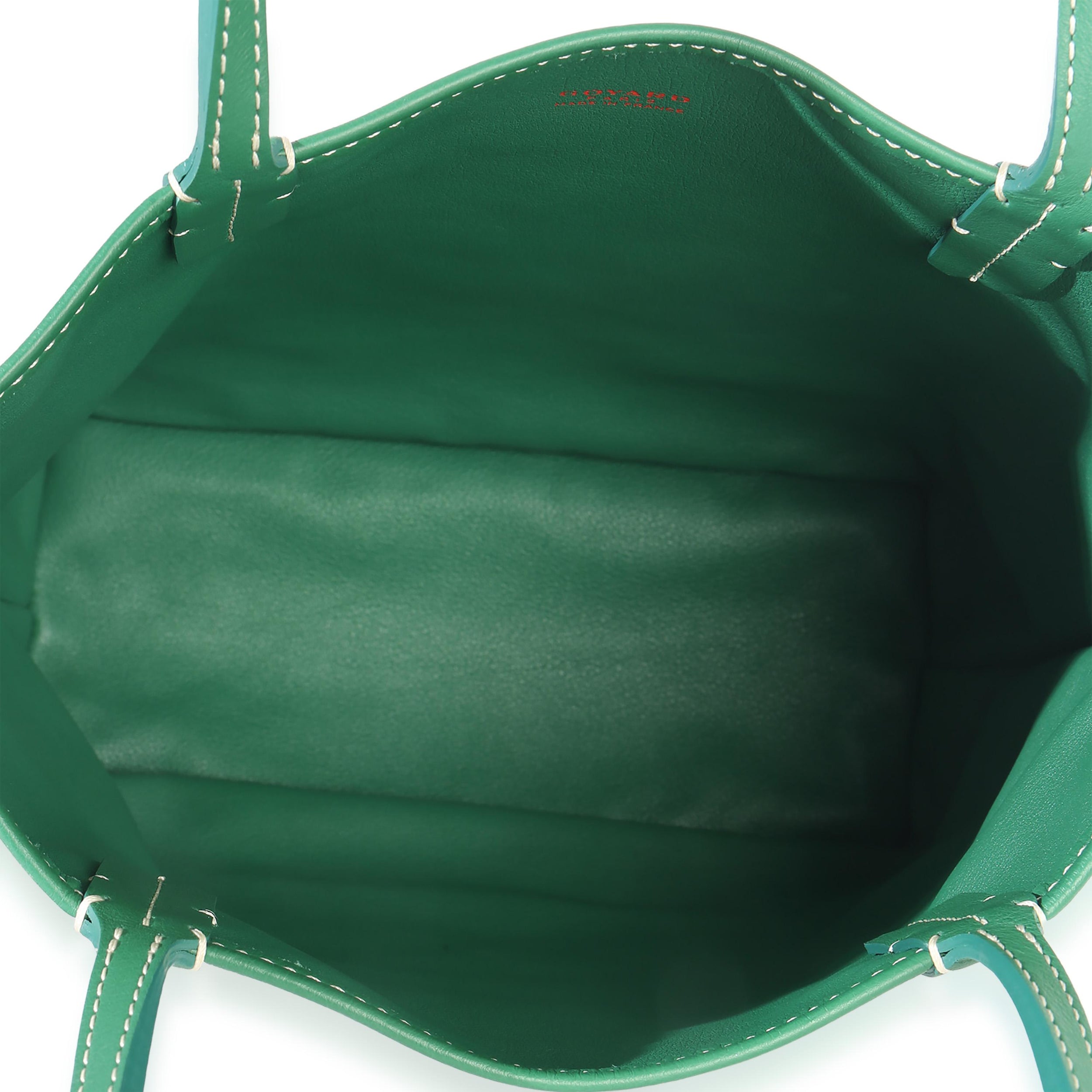 Goyard Mini Anjou Green Goyardine Canvas
