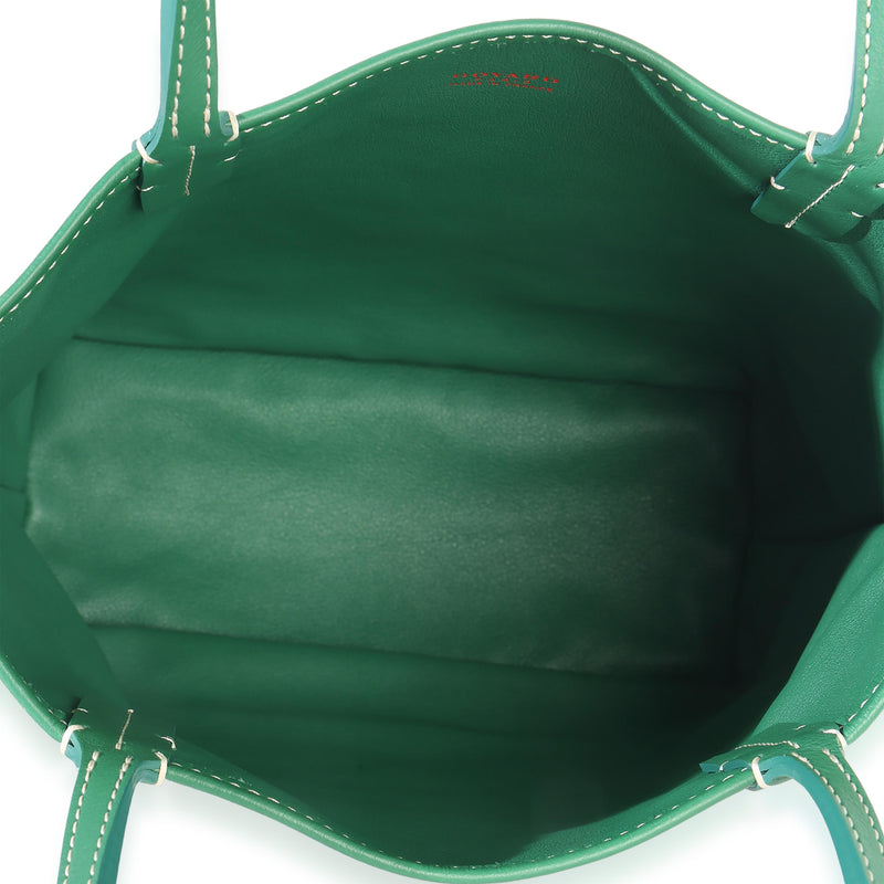 Goyard Mini Anjou Green Goyardine Canvas