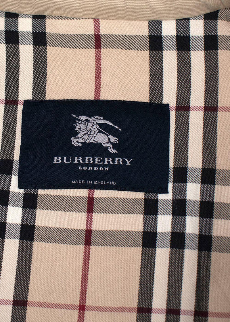 Burberry Double Breasted The Kensingnton Trench Coat