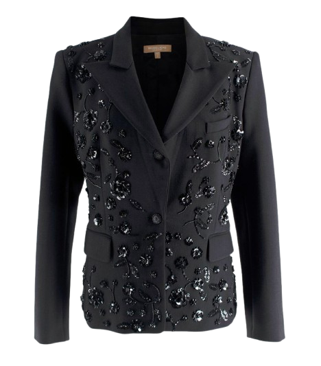 Sequin Floral Dinner Jacket