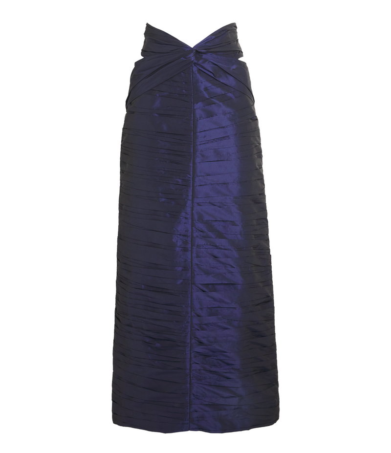 Sandra Mansour Méditerranéenne Draped Maxi Skirt