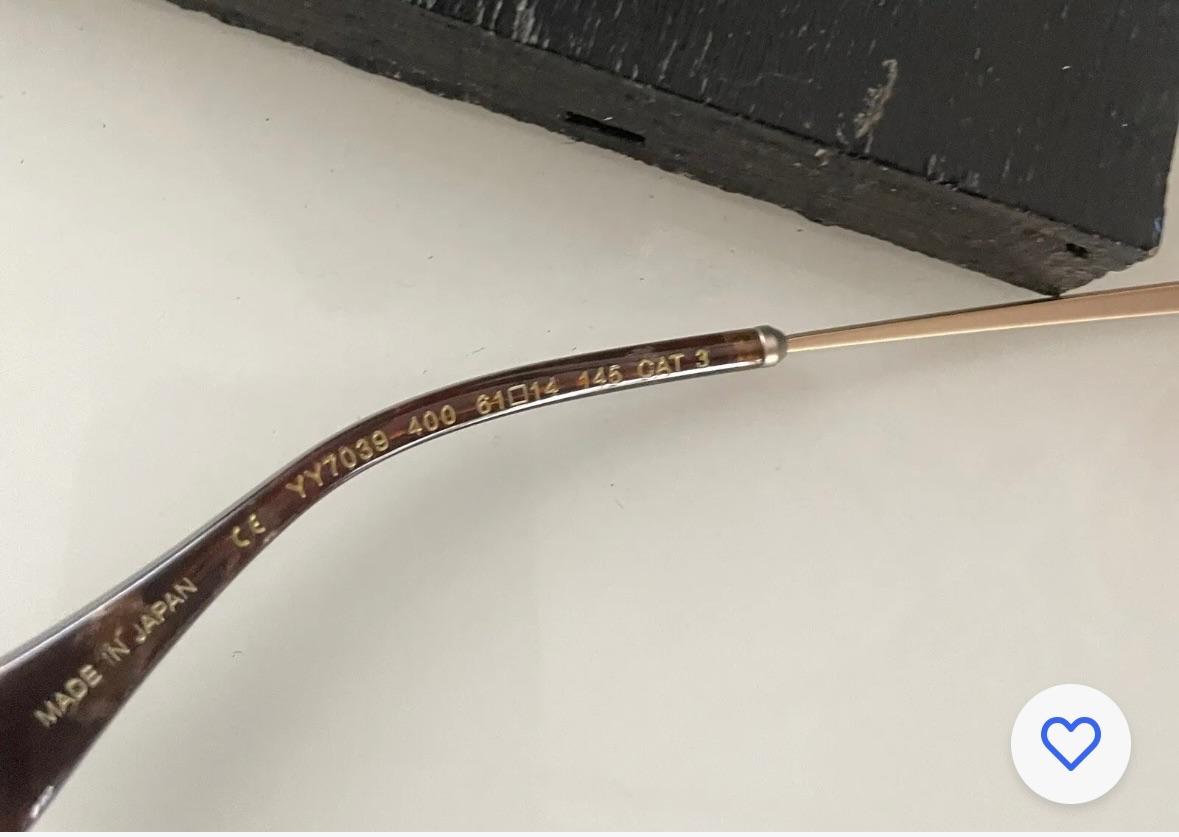 Yohji Yamamoto YY7039 400 Sunglasses
