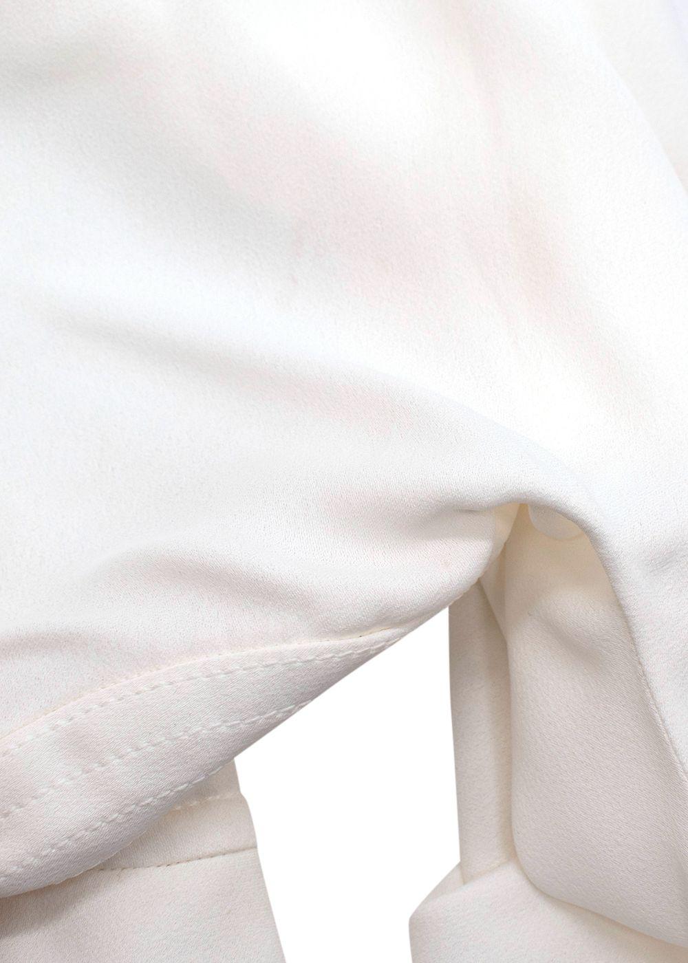Stella McCartney White Wrap Dress