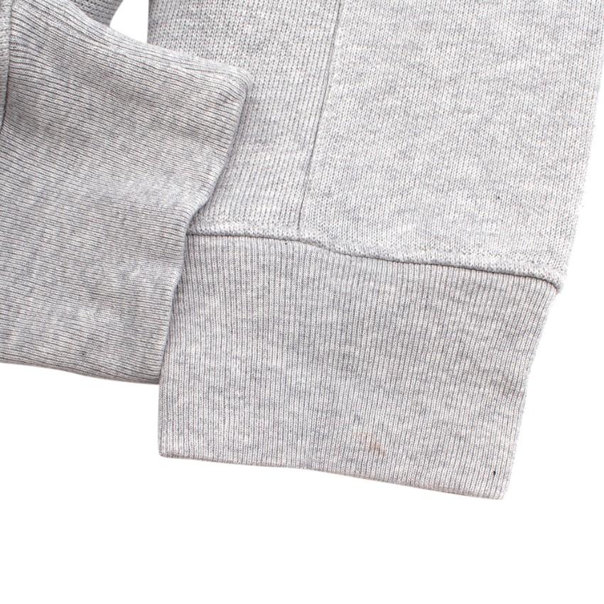 Champion Grey Cotton Logo Joggers