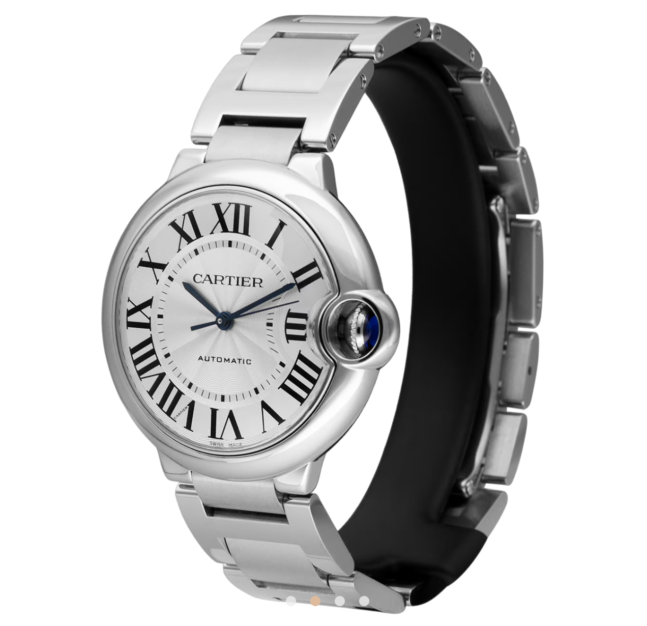 Silver Ballon Bleu 36mm Watch