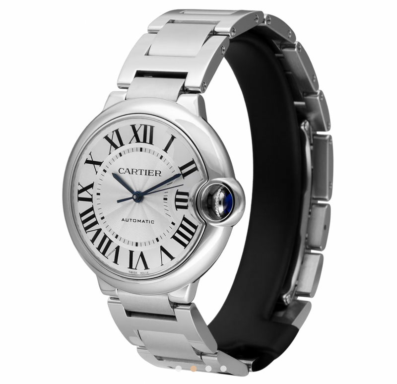 Silver Ballon Bleu 36mm Watch