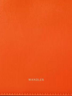 Wandler Orange Leather Shoulder Bag