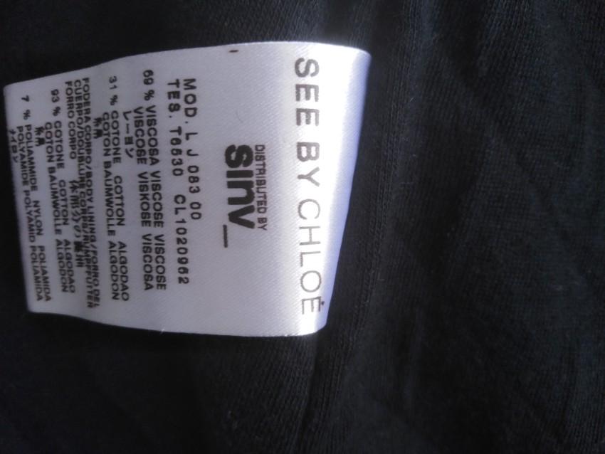See By Chloe Black Velvet Jacket
