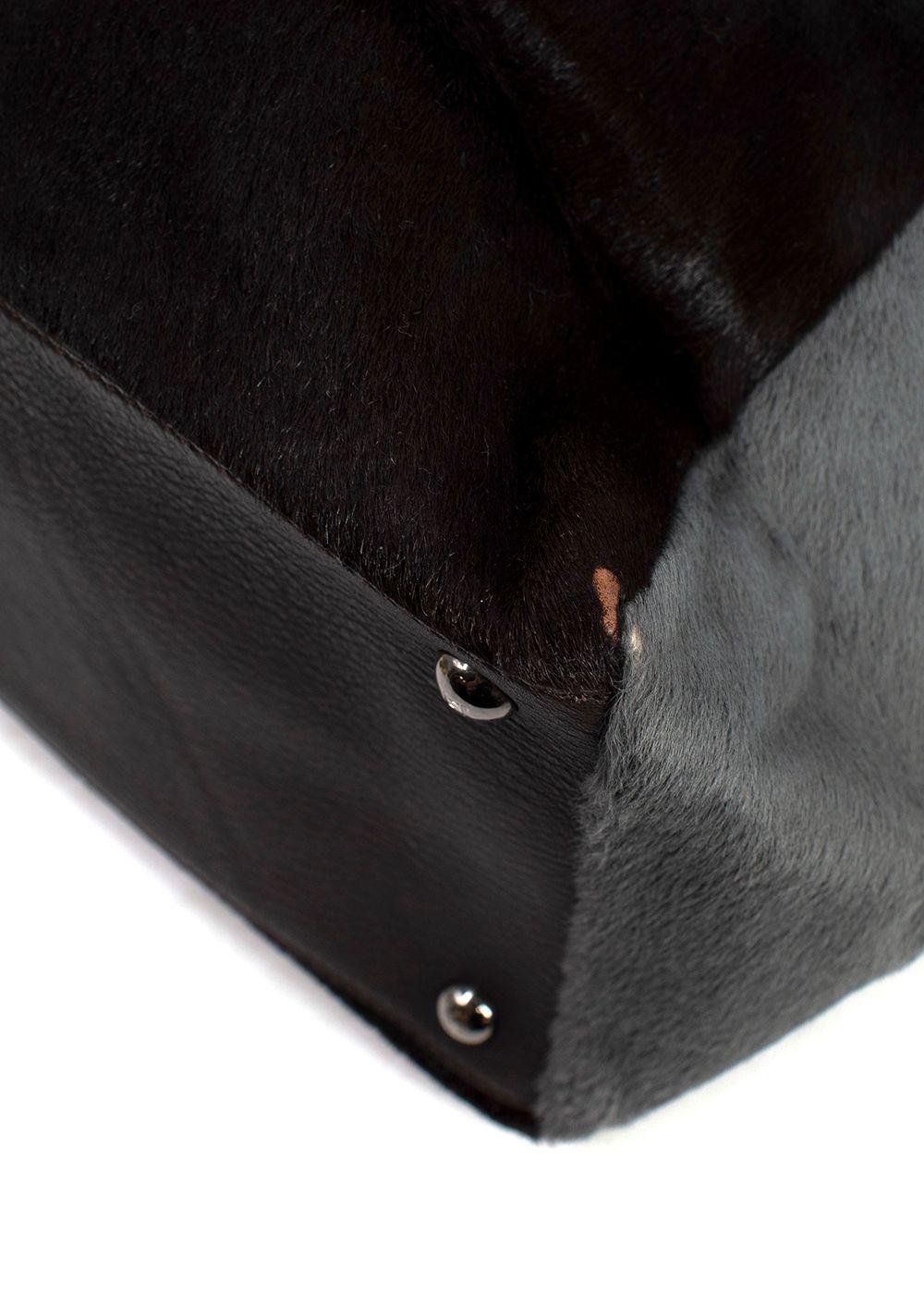 Fendi 2Jours Calf Hair Tote Bag