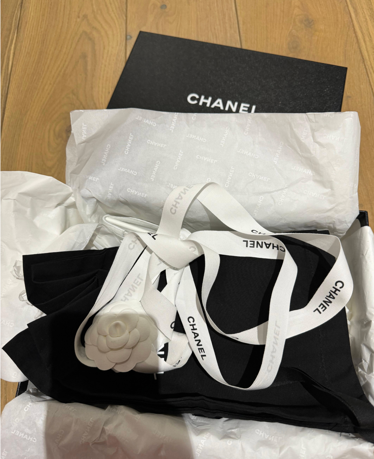Chanel Mock Croc Slingback Sandals