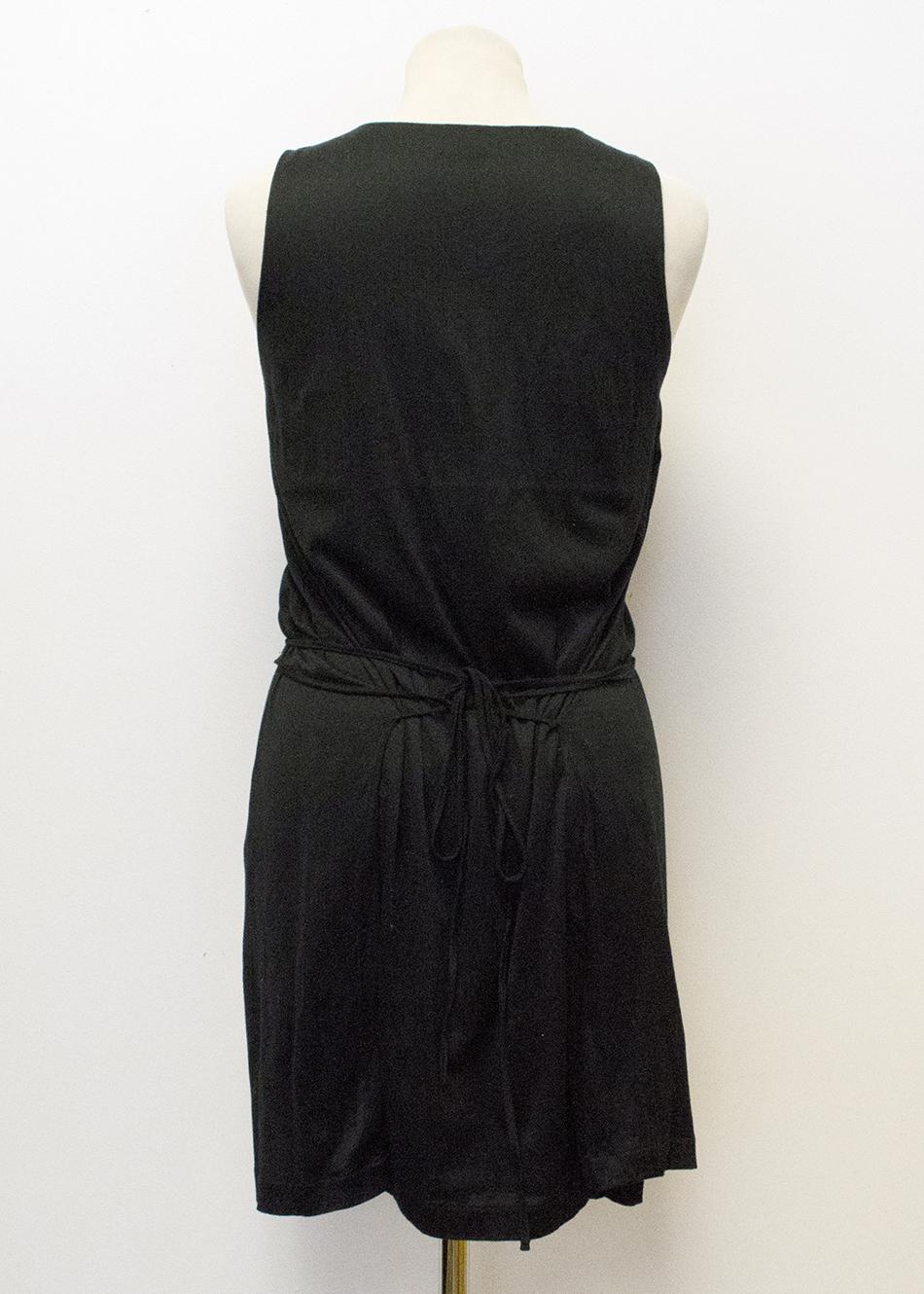 Massimo Dutti Black Sleeveless Dress