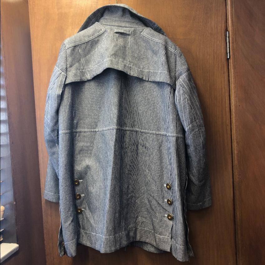 Altuzarra Blue & White Striped Jacket