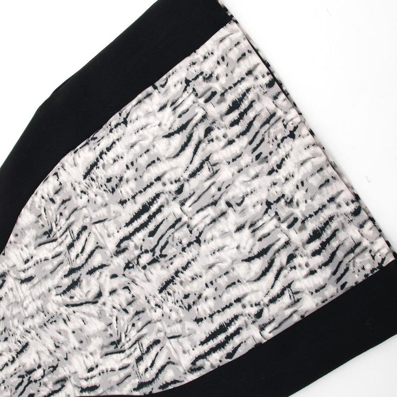 Parker Black Pattern Bodycon Dress