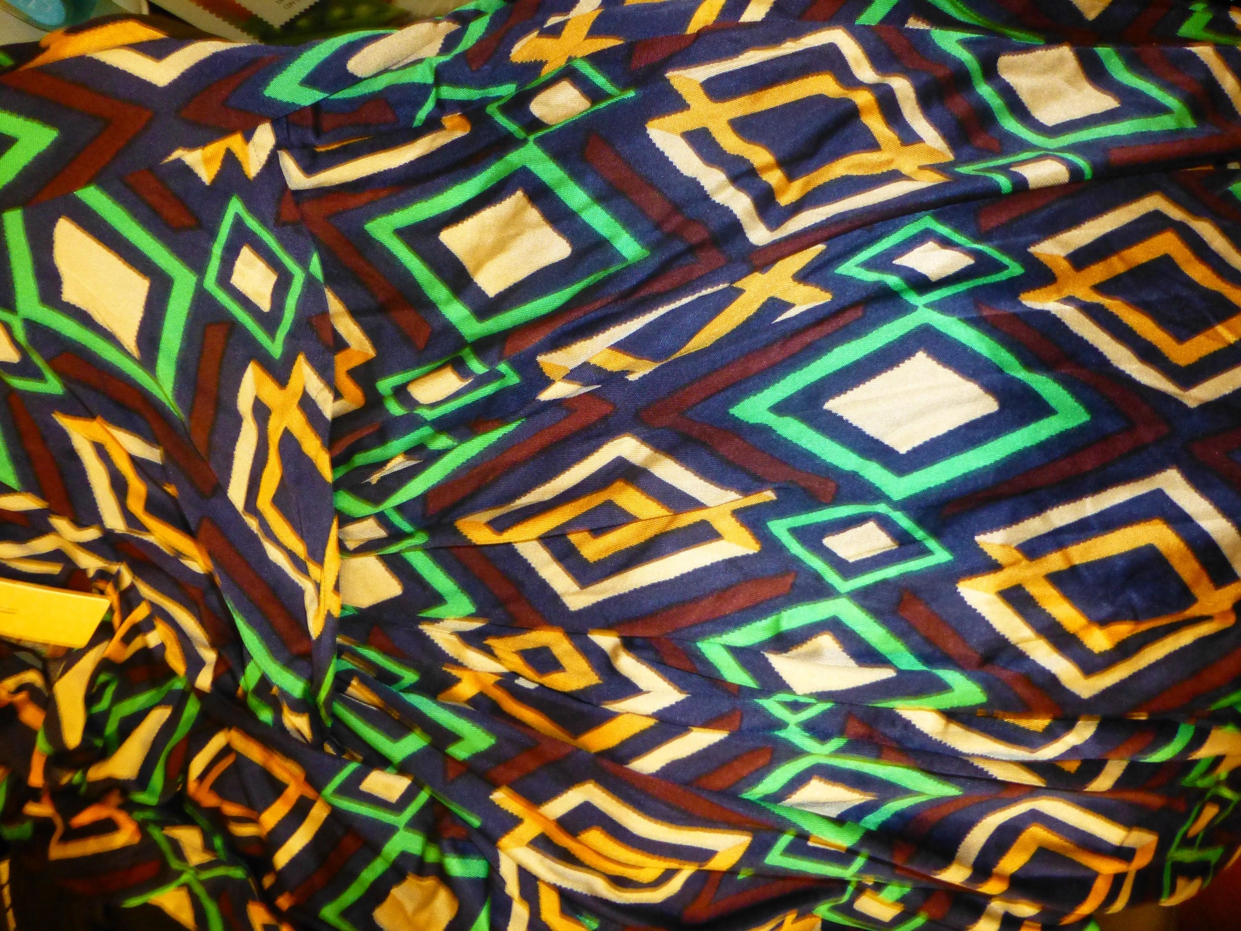 ISSA LONDON DIAMOND PRINT SILK JERSEY DRESS NEW WITH TAG UK8 US4