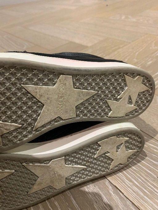 Glitter/Leather Miami Sneakers