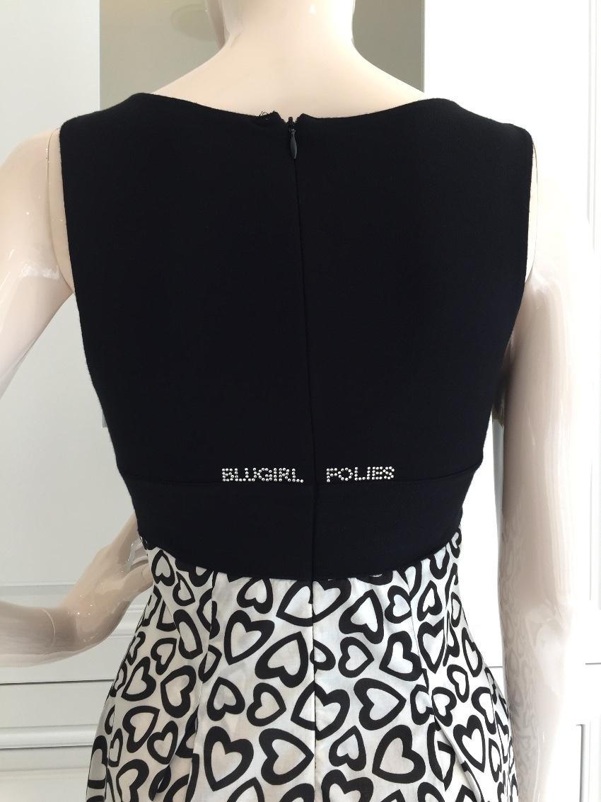 Blumarine Heart-Print Sleeveless Dress