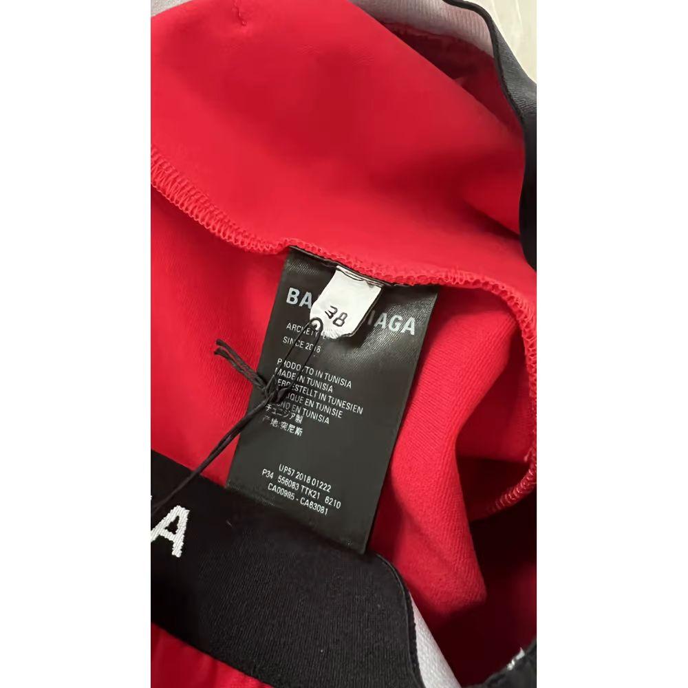 Red Logo Waist Leggings