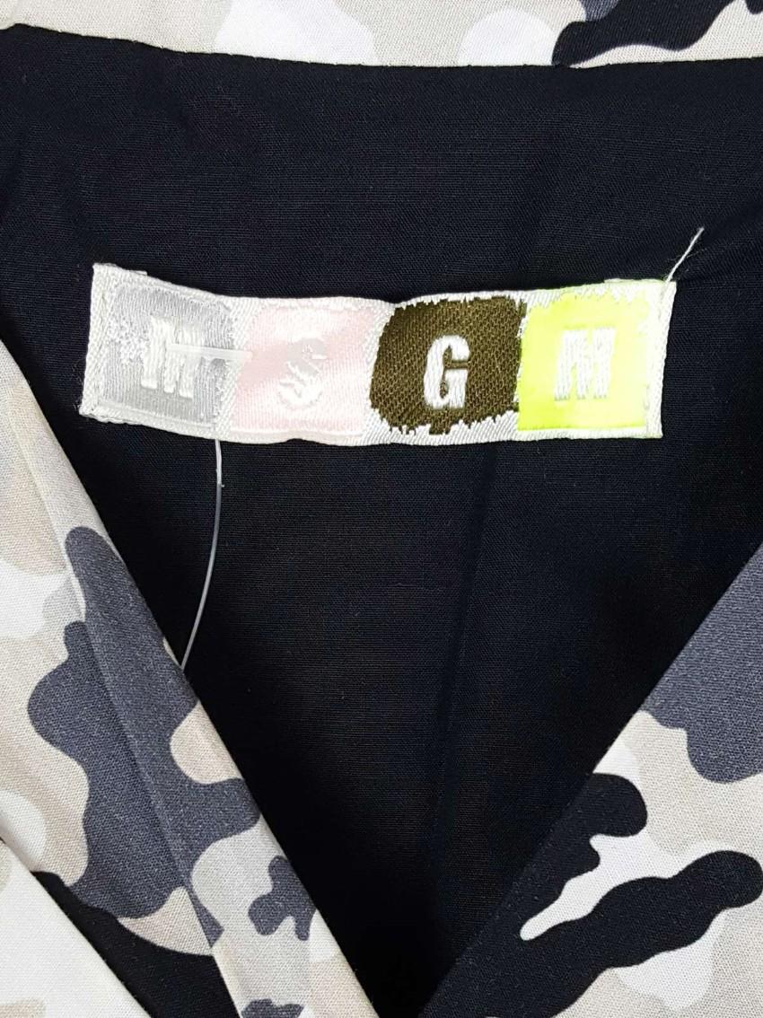 MSGM camo sleeveless dress
