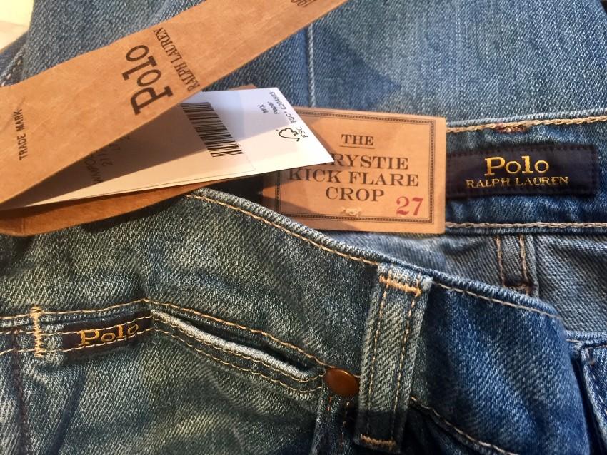Polo Ralph Lauren Chrystie Kick Flare Crop Jeans