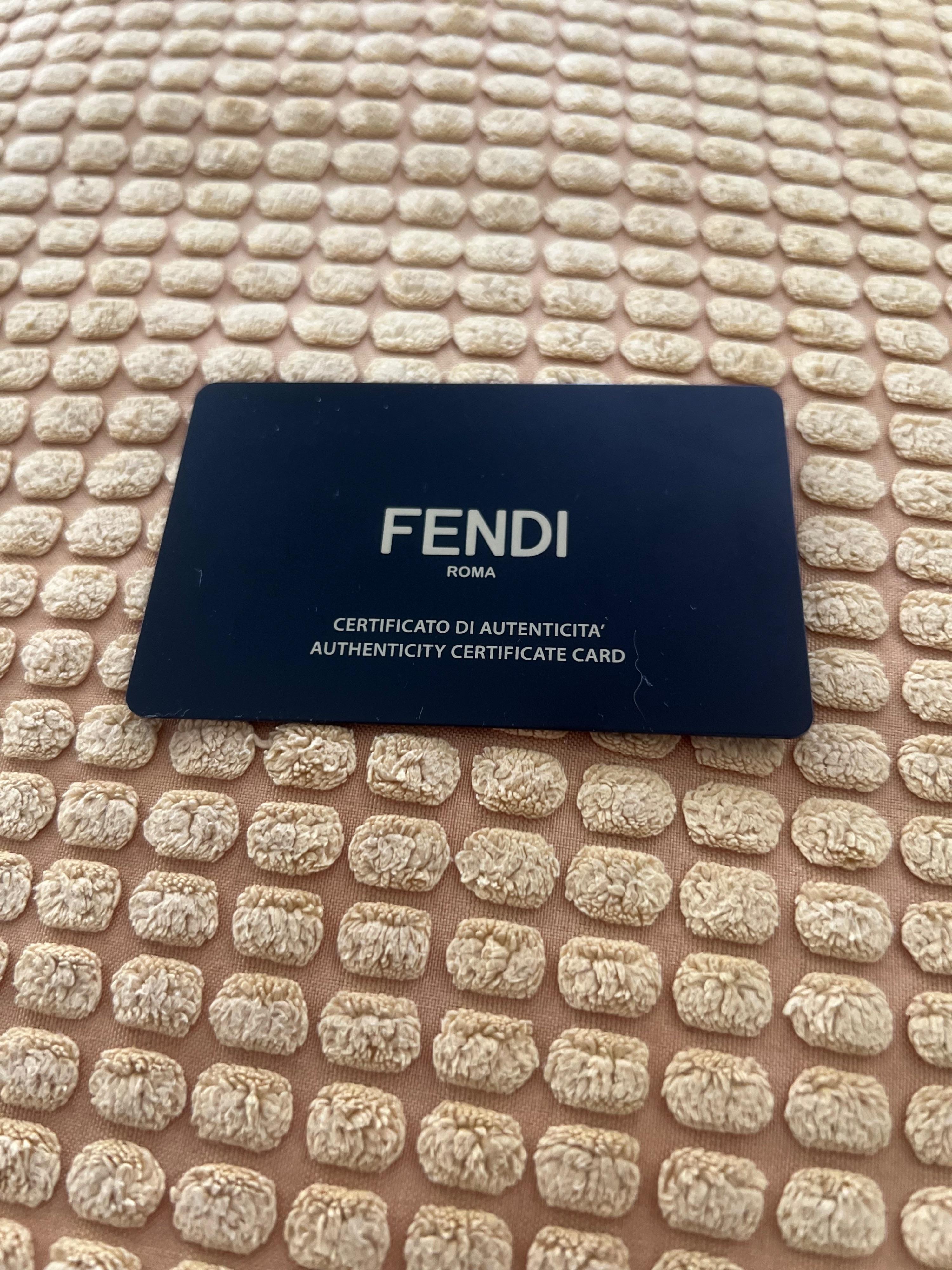 Fendi Blue Fendigraphy Acetate Sunglasses