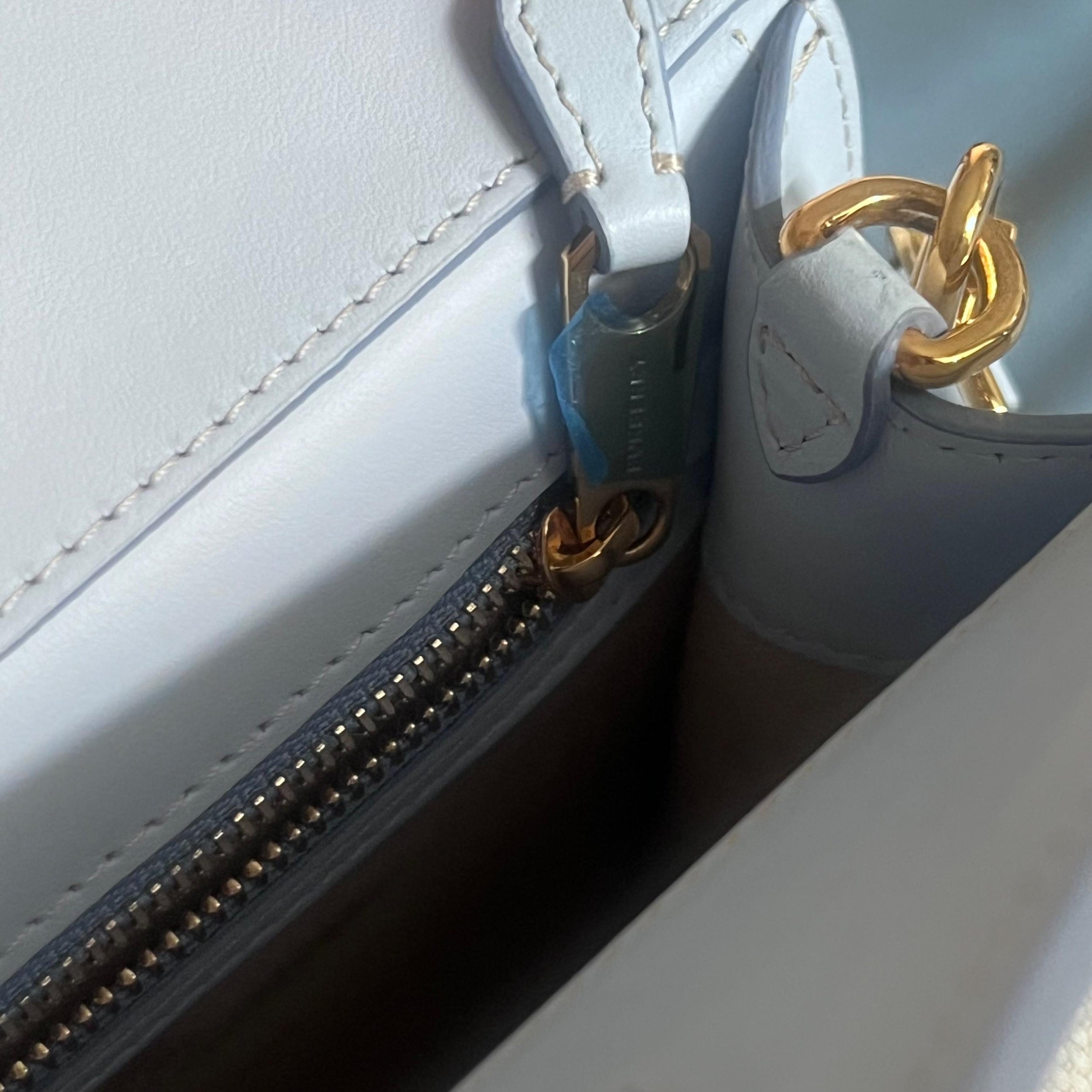 Burberry Blue Pocket Bag