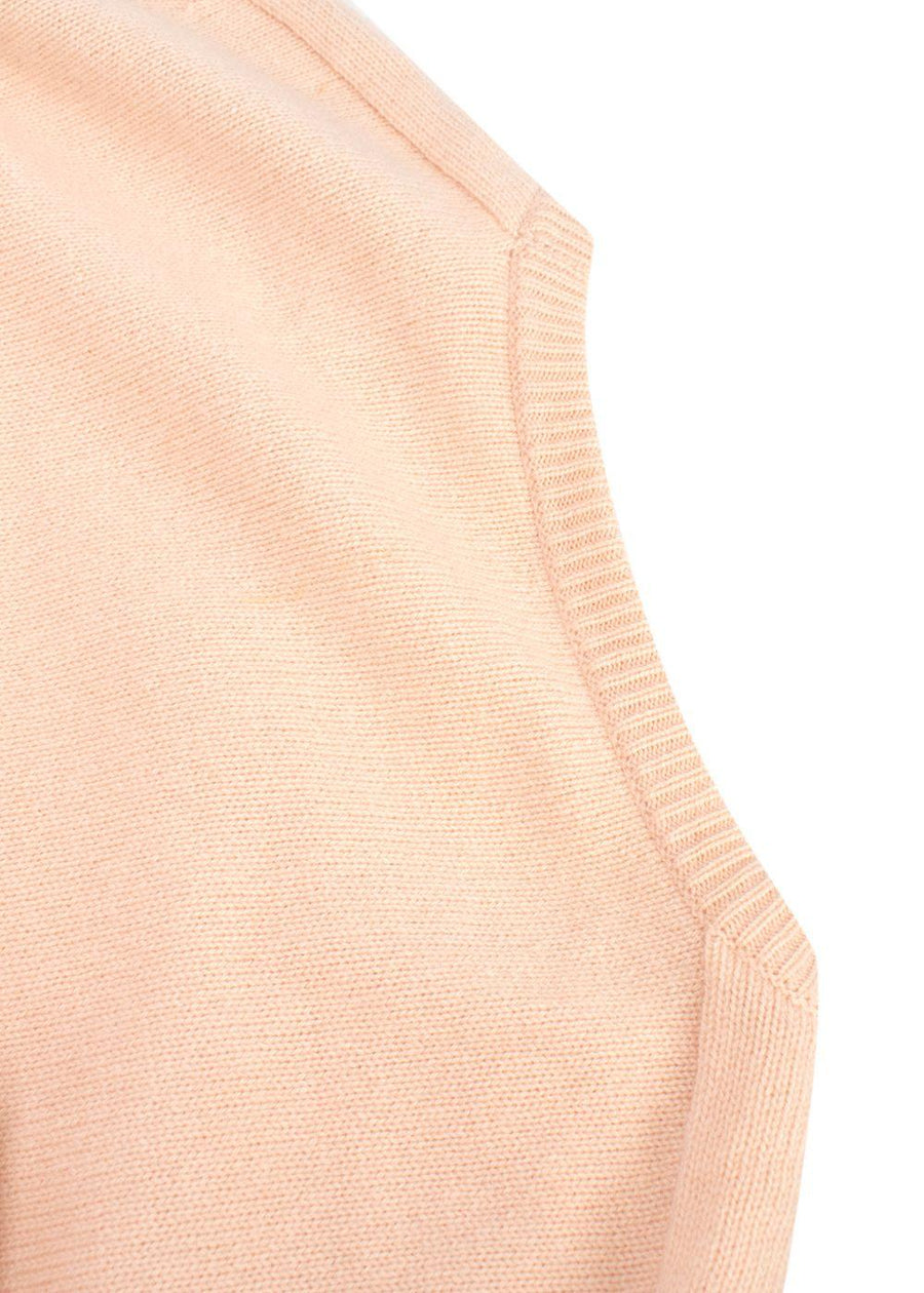 Chloe Cropped Sleeve Cashmere Jumper