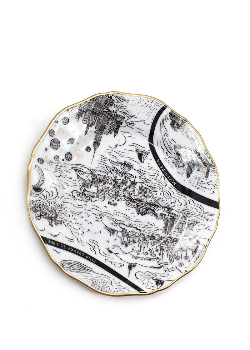 Ginori 1735 x Mytheresa 'Find Luxury to Love' Set of Four Exclusive Plates