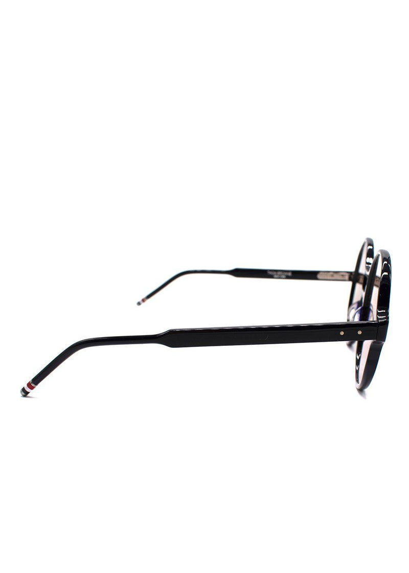 Thom Browne Navy Circular Sunglasses