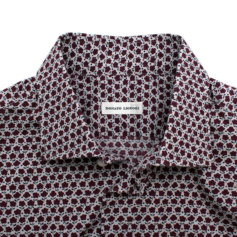 Donato Liguori Floral Cotton Shirt