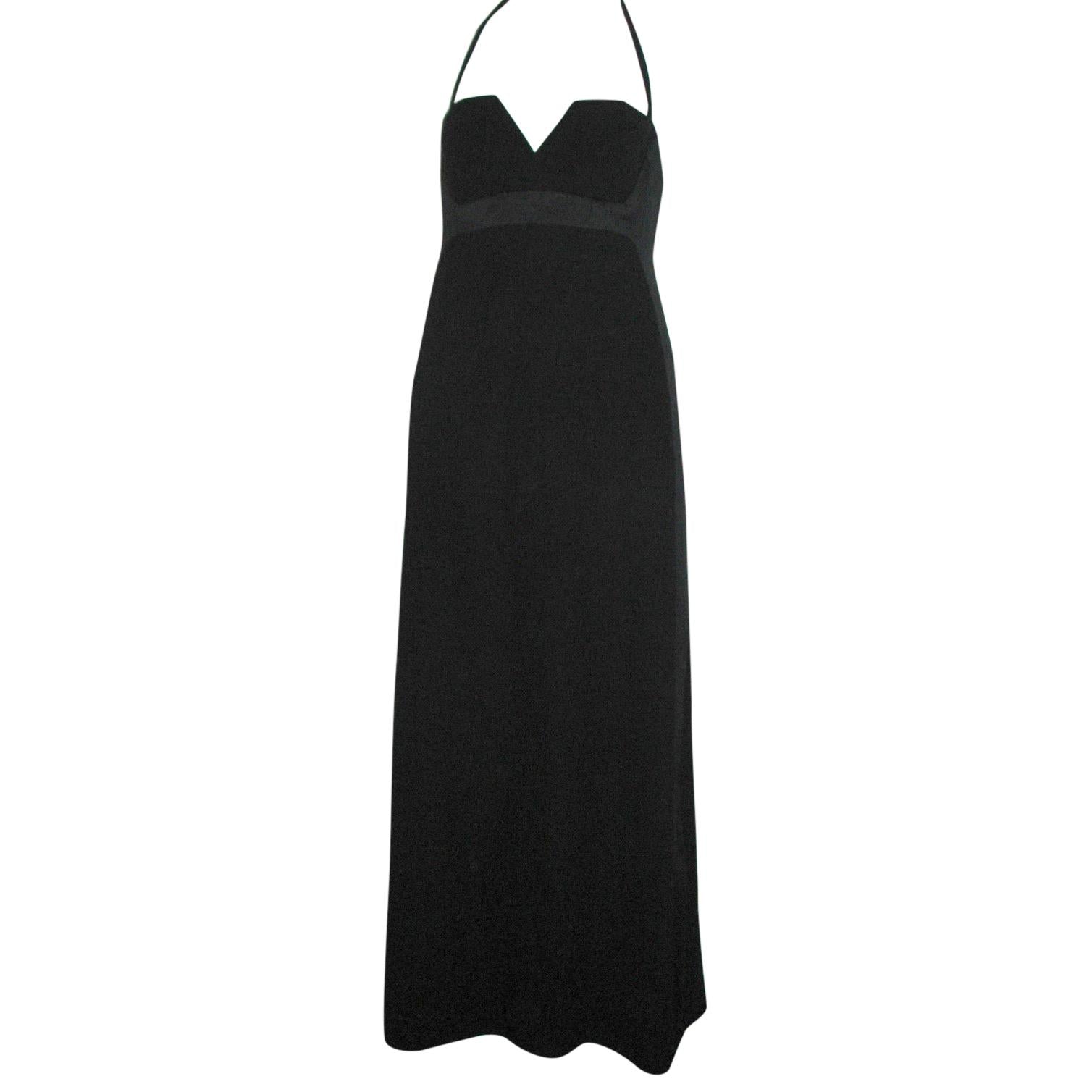 Max Mara Boned Draped Gown