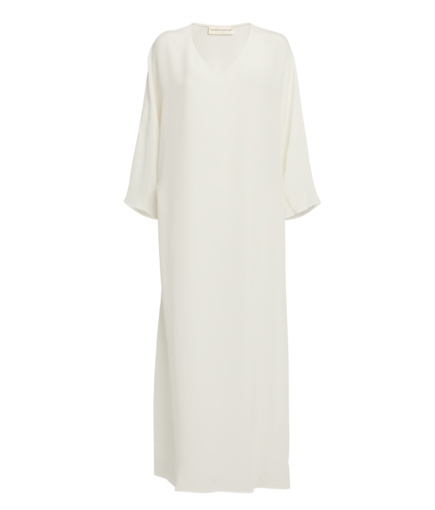Olivia von Halle Vreeland V-neck Maxi Dress