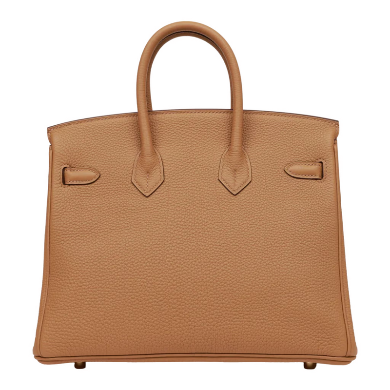 Hermès Birkin 25cm Togo Biscuit Gold Hardware