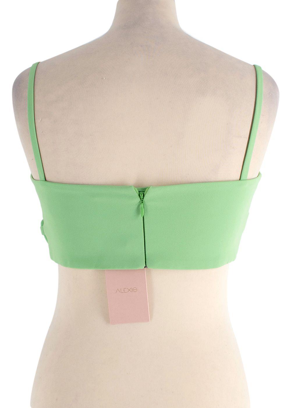 Alexis Clover Green Zola Top and Ravenna Skirt Set