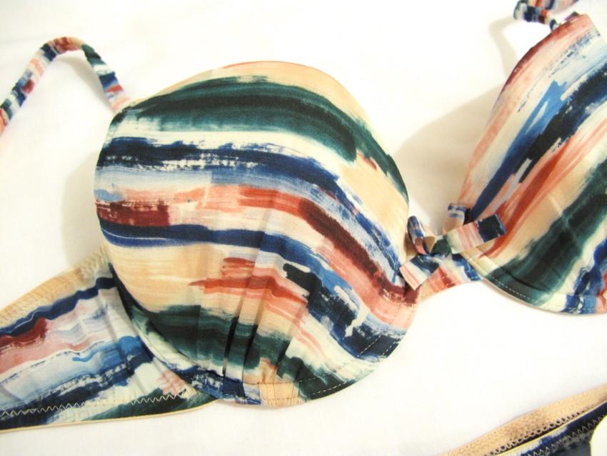 Princess Tam Tam Coco Print Bra and Knickers Set - 32C/70C Small