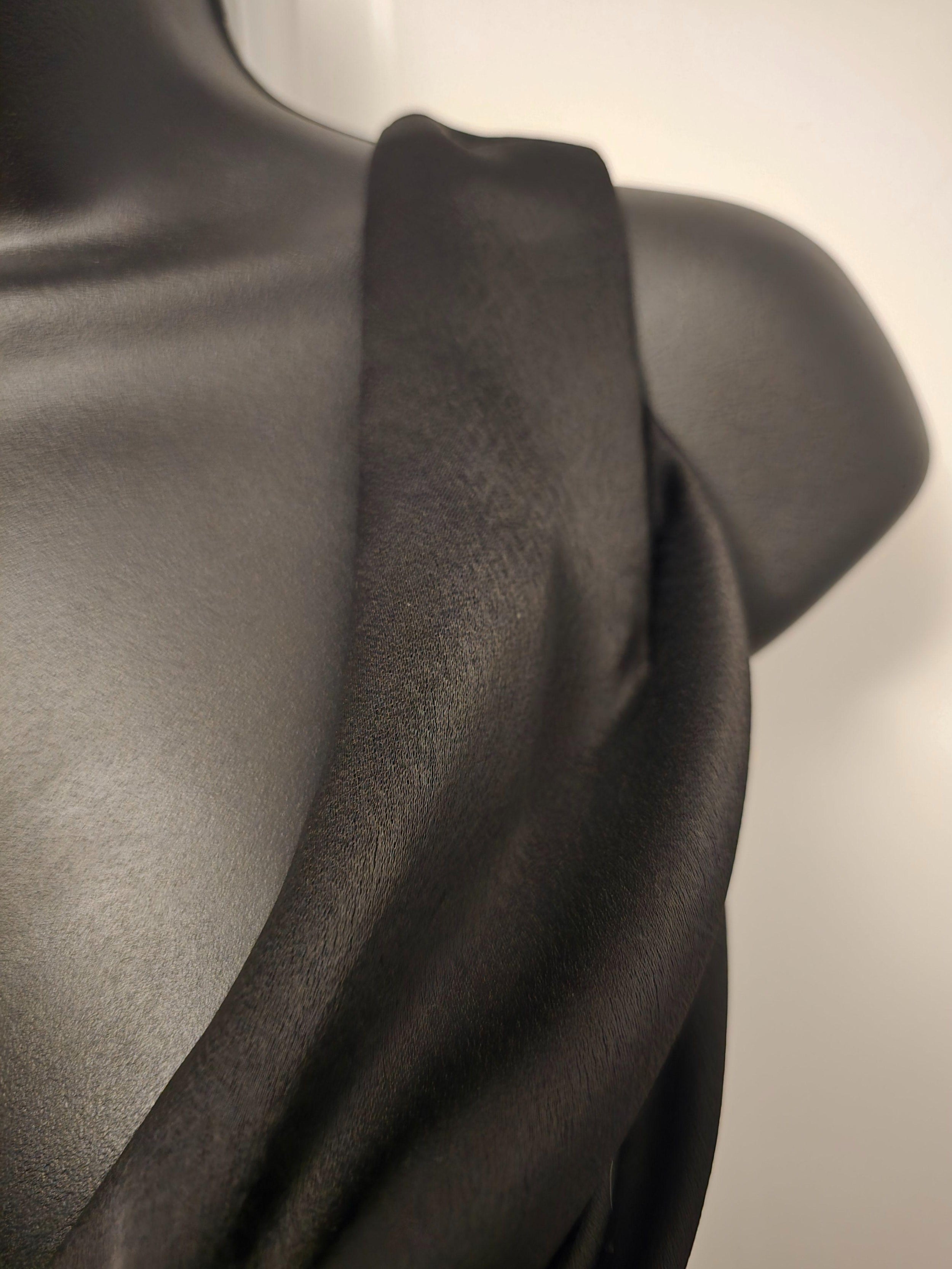 Rasario Black Cowl Neck Maxi Dress