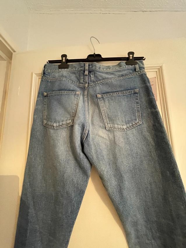 Saint Laurent Slim Fit Distressed D13 Jeans