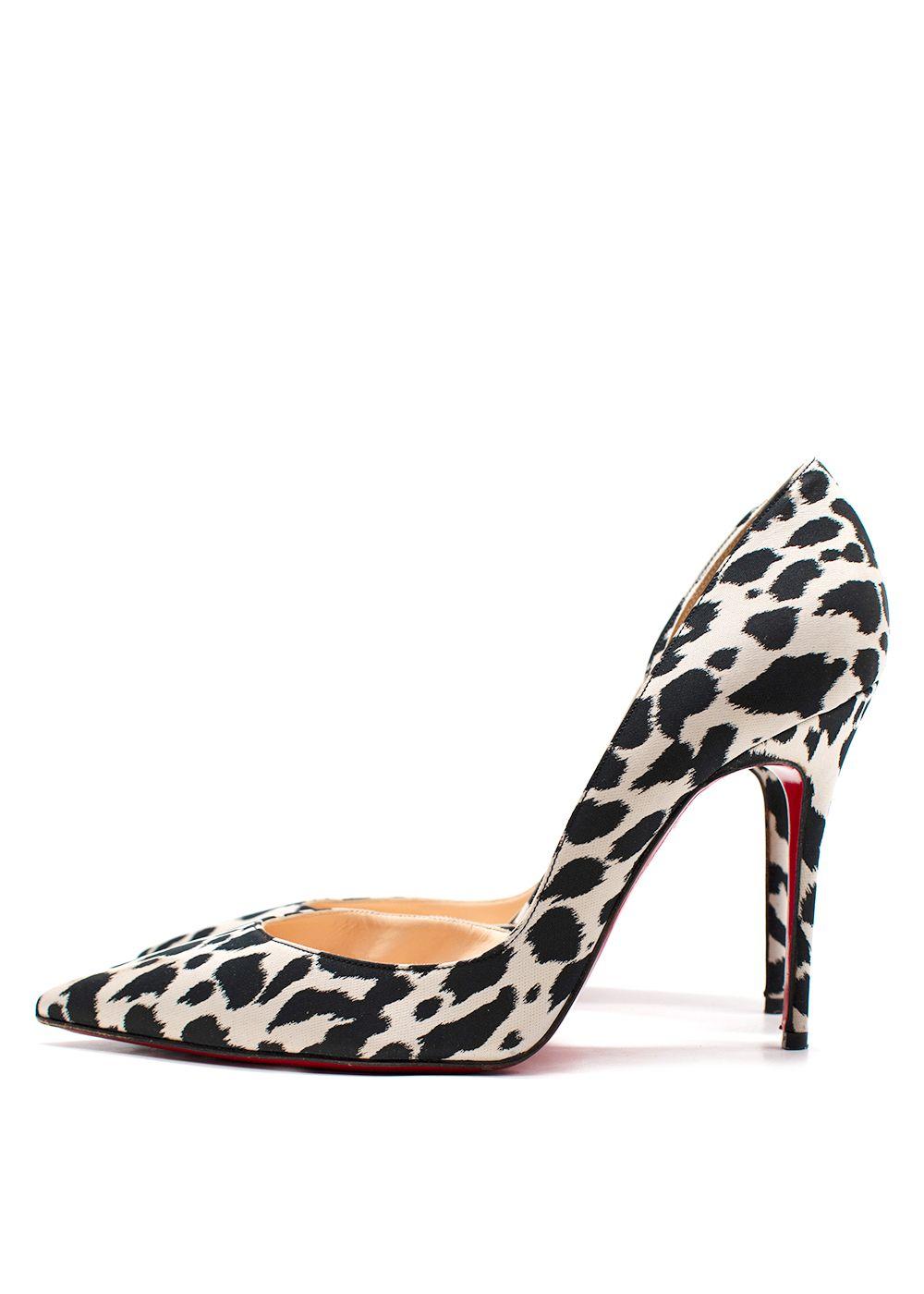 Christian Louboutin Leopard-Print Stiletto Heels
