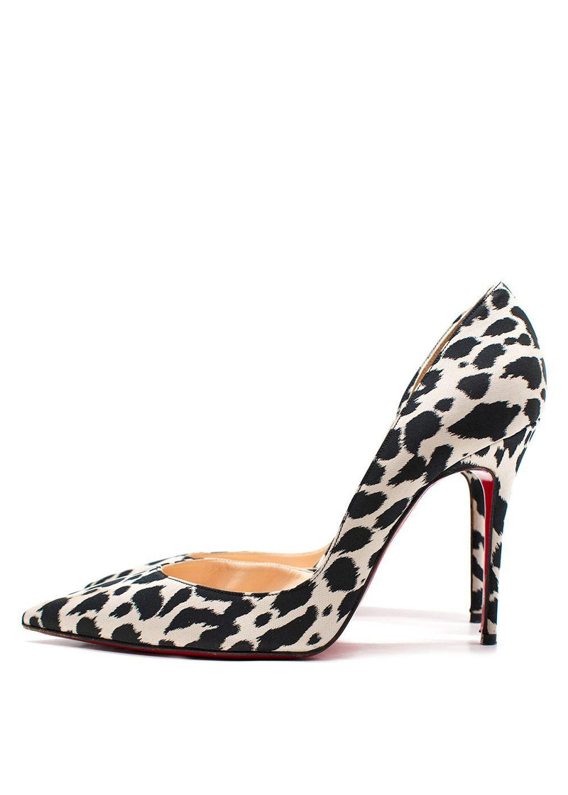 Christian Louboutin Leopard-Print Stiletto Heels