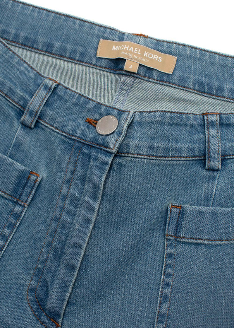 Michael Kors Blue Flared Jeans